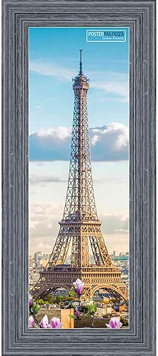 Miniatura 5 de Poster Palooza 12x36 Rustic Complete Wood Panoramic Frame with UV Acrylic Plexiglass, Foam Board Backing &amp; Hardware Included