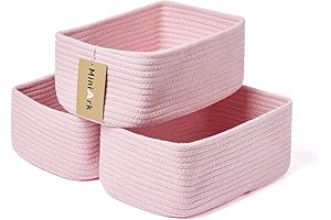 Decorative Small Closet Organizer Baskets For Shelves