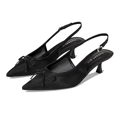 Madden Girl Vogue M High Heels Black Mesh