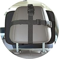 Vista 6 de Nuby Espejo de bebé para asiento trasero inastillable, color negro