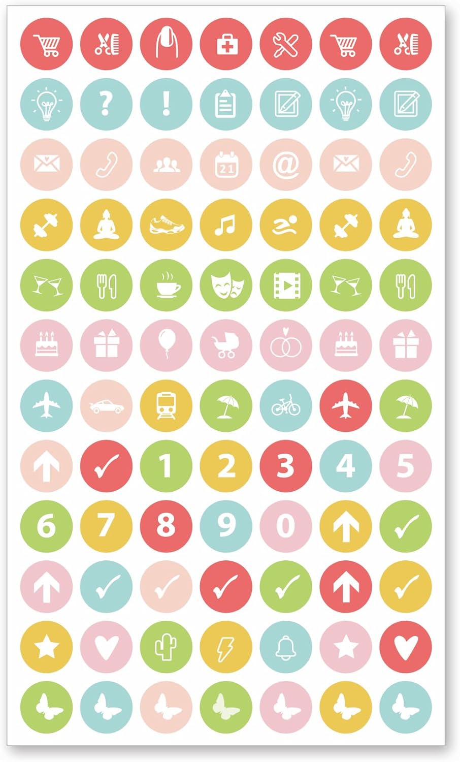SIGEL Jolie J6346 Weekly Planner 2026, Butterfly Confetti Candy, Approx. A6, Hard Cover, Elastic Band, Pen Loop, Slip Pocket, 174 Pages, Vegan, Made from Sustainable Paper, Diary