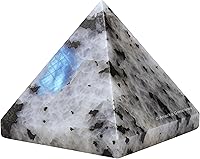Vista 173 de Amazing Gemstone Amethyst Pyramid Crystal Healing Stones - 2" Great Pyramid Figurine of Natural Stone Pyramid for Meditation, Reiki, Chakra