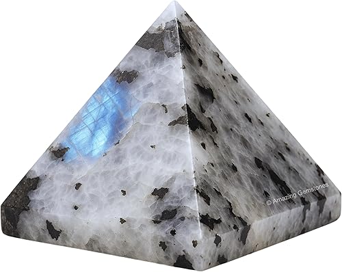 Miniatura 203 de Amazing Gemstone Lapis Lazuli Pyramid Crystal Healing Stones - 2" Great Pyramid Figurine of Natural Stone Pyramid for Meditation, Reiki, Chakra
