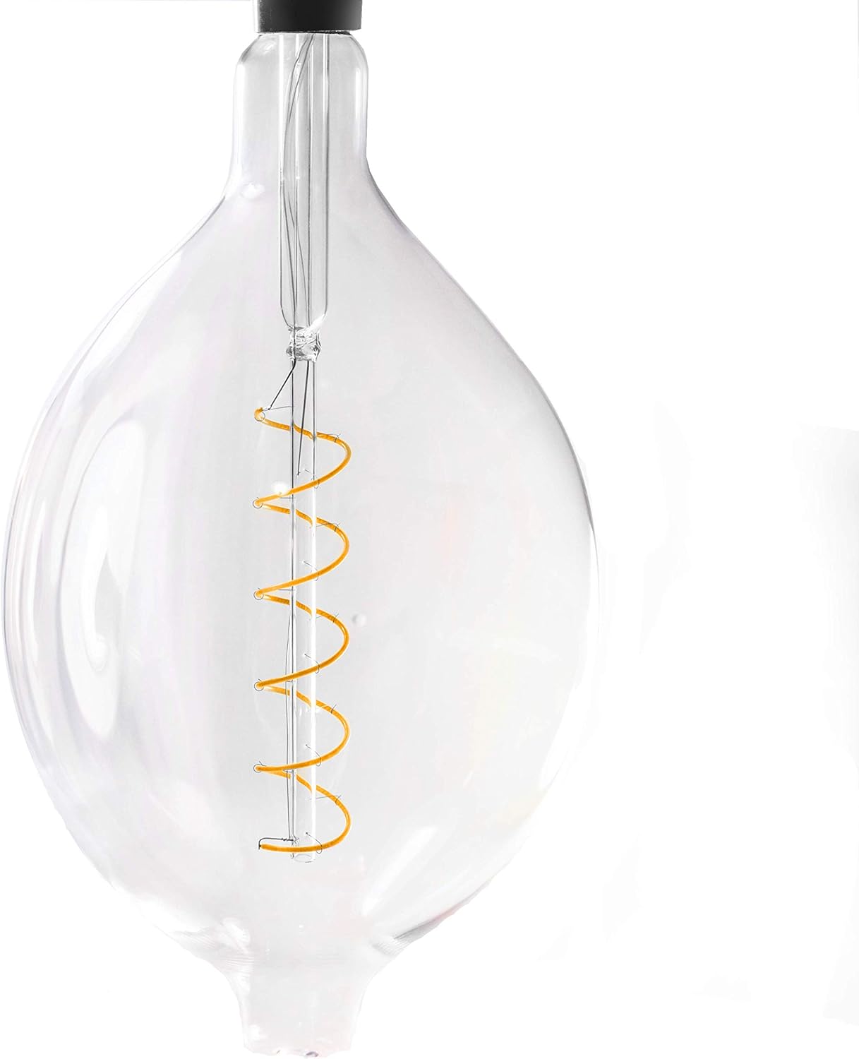 Hometown Evolution, Inc. LED BT180 Spiral Filament 5 Watt Light Bulb with E26 Medium Base for Lamps, Fixtures, and Pendant Lights