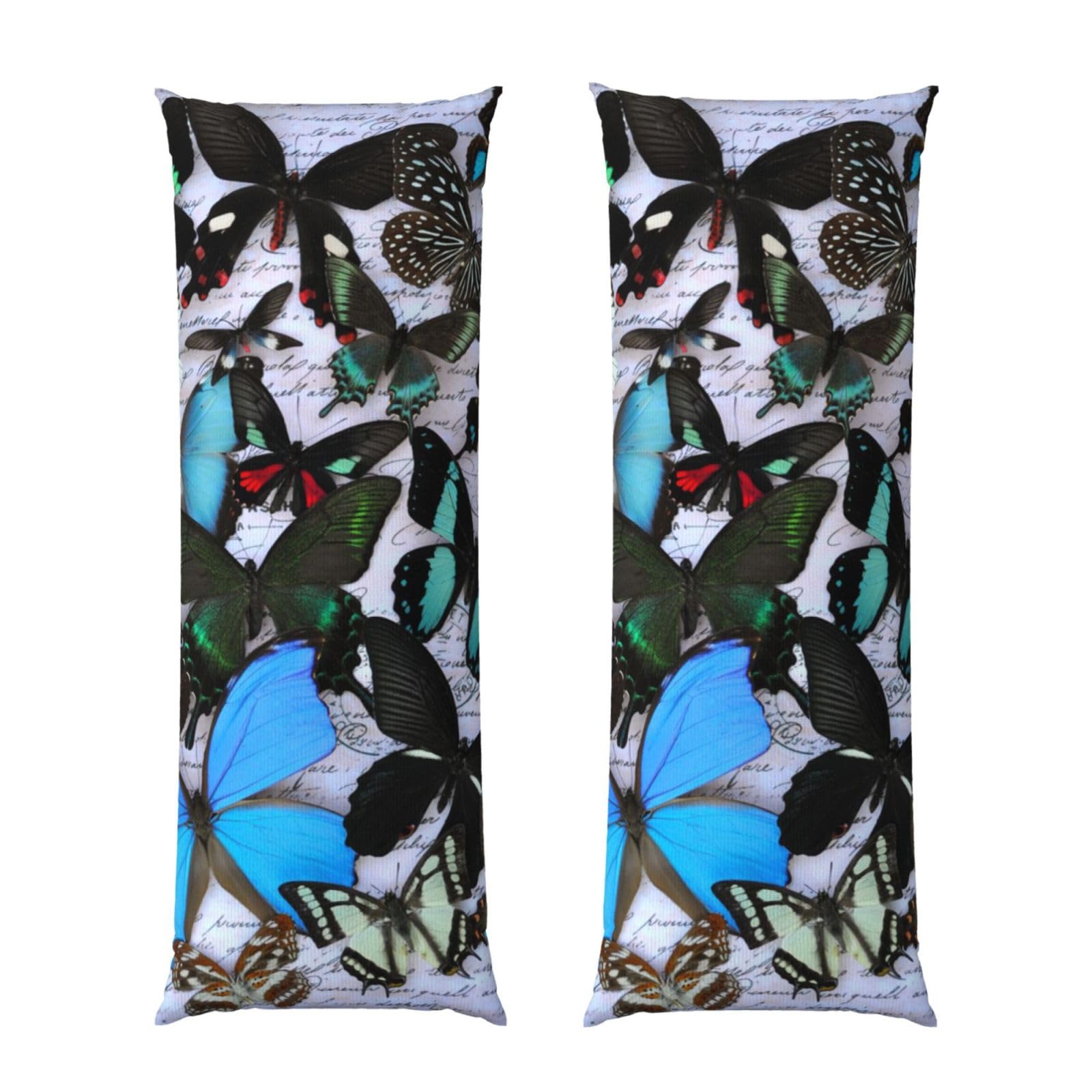 Taie d'oreiller longue papillon pour sublimer la décoration du lit