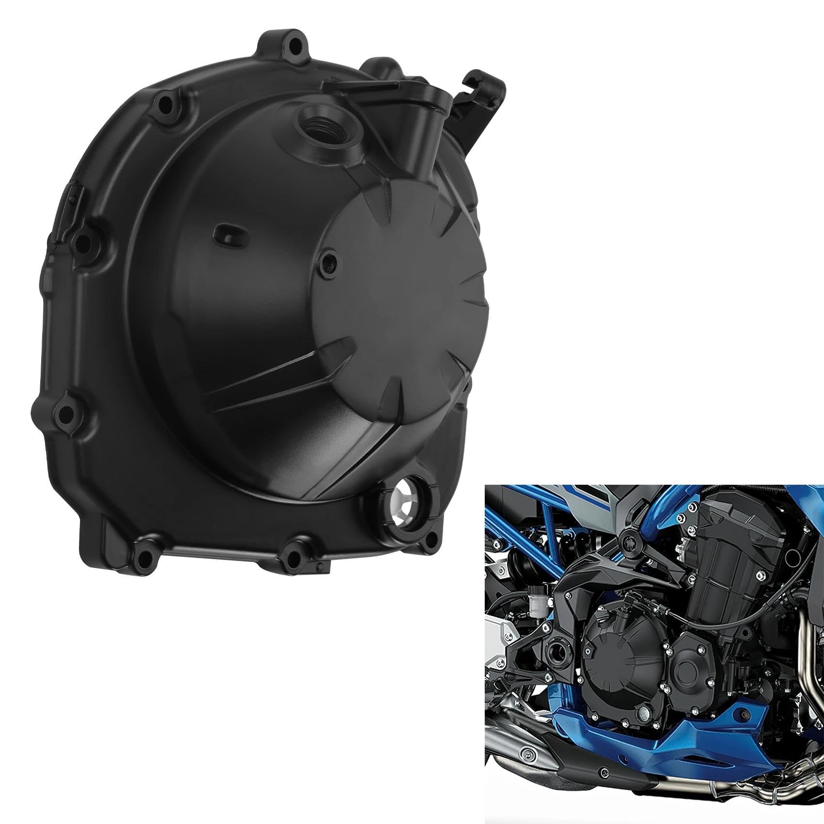 Motorrad Kupplungsdeckel Gehäuse Motorschutz Abdeckung Für Kawasaki Für Z900 2017 2018 2019 2020-2025