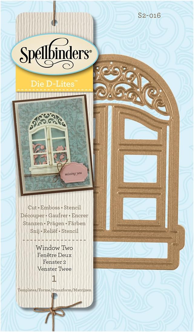 Spellbinders Shapeabilities Die D-Lites, Window 2