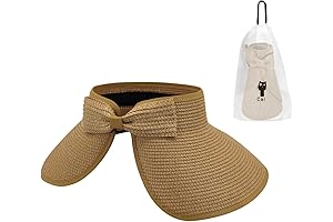 Andiker Women Roll-up Sun Visors Hat: The Perfect Beach Companion