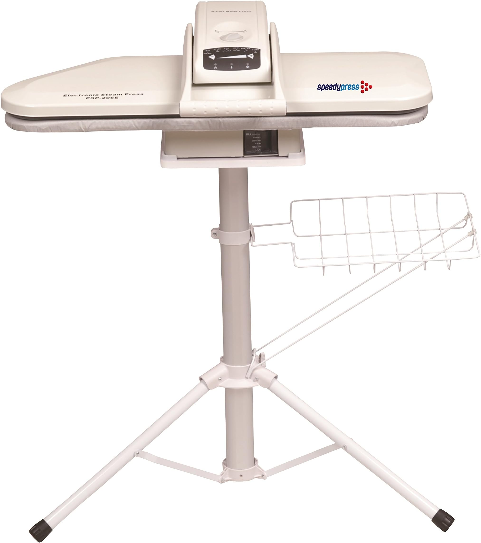 Super Mega Premier Double-Size Steam Ironing Press with Stand by Speedypress - 1,600watt, Extra Large Press - 80cm x 31cm + Free Accessories Including Replacement Cover & Foam Underfelt (RRP £39.00)