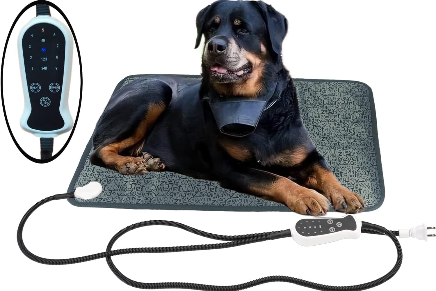 DEOMAN Pet Heating Pad for Large Dogs Cat Heating pad