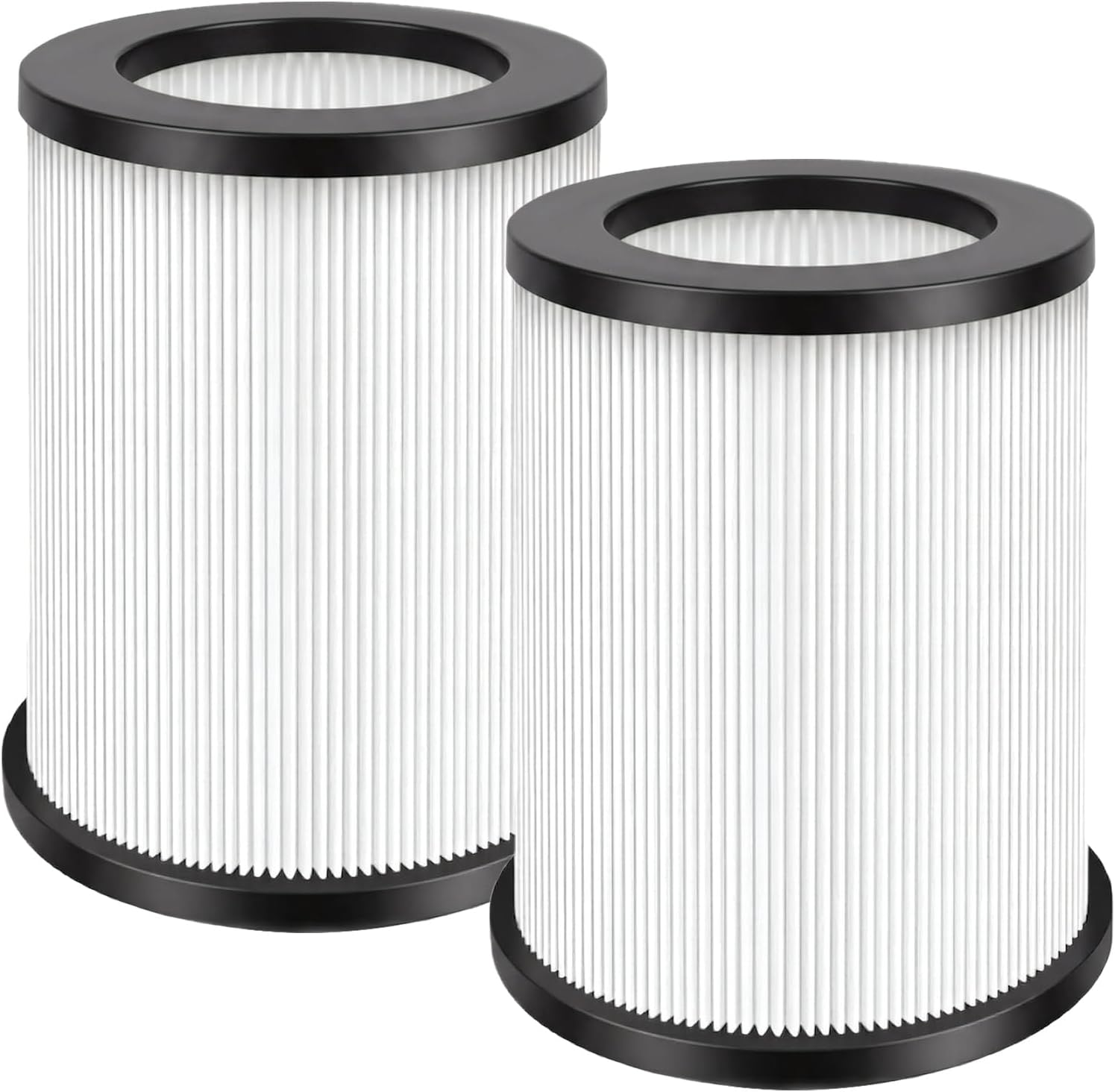 2 Pack VF4000 Replacement Filter Compatible with RIDGID Wet/Dry Vacuum | for Standard Wet/Dry Vac Filter | Wet Dry 5-20 Gal | 6-9 Gal Husky Vacuum | Craftsman Vacs
