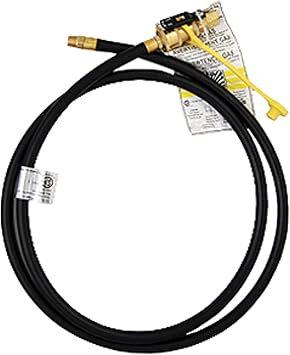 Marshall Excelsior MER14TCQD-144 Quick Disconnect High Pressure Hose - 144", 1/4" FNPT x 1/4" MNPT