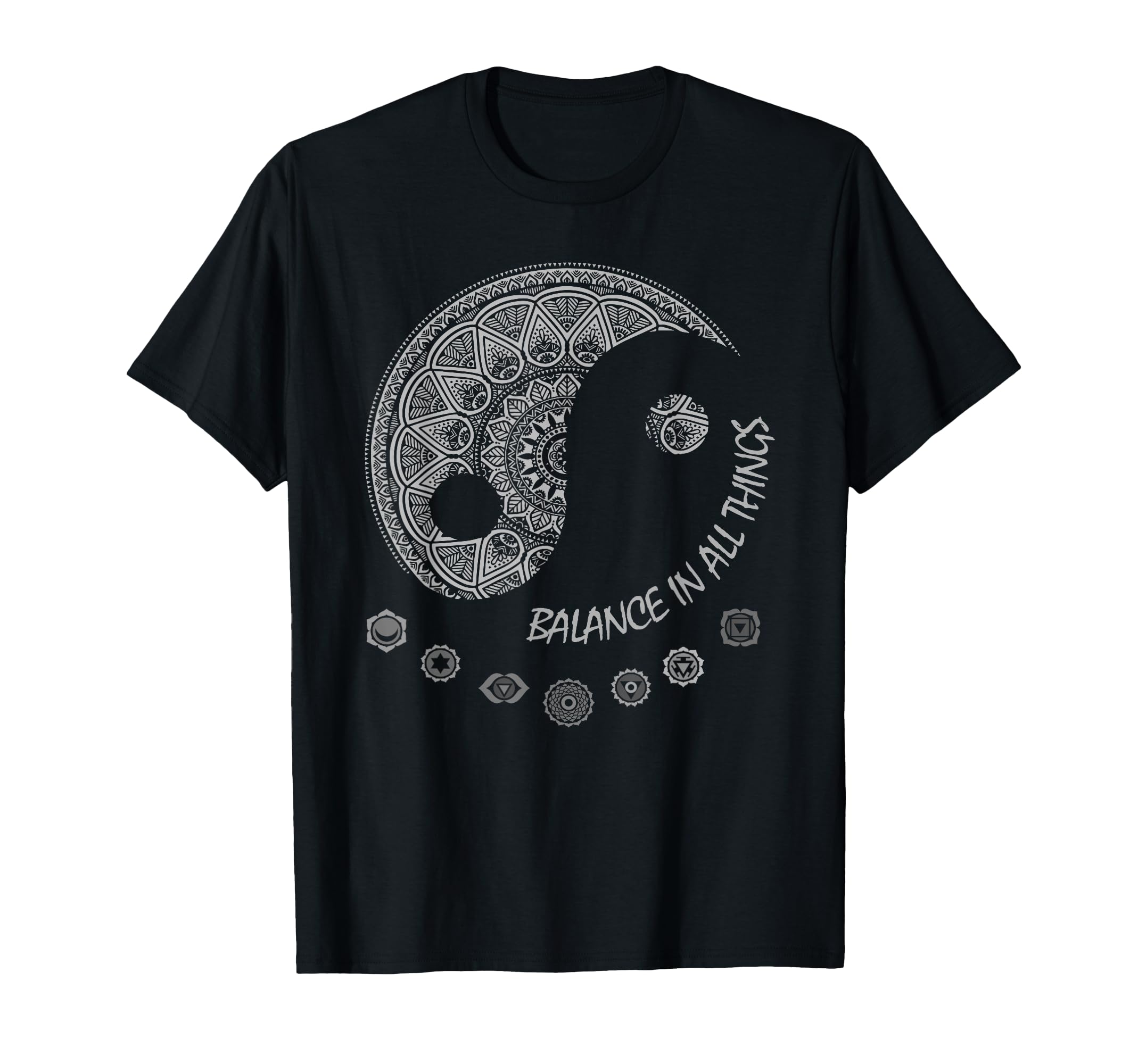 Ying Yang kind of soul forceYing Yang Chakra Spirit Spiritual Balance Mind T-ShirtOEKO-TEX STANDARD 100