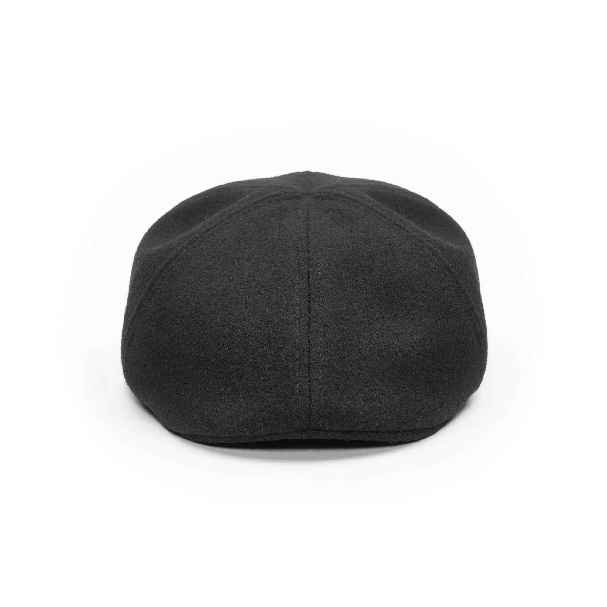 Sterkowski Rusty | 100% Wolle Schirmmütze für Herren und Damen | Warm Handgenäht Flat Cap Duckbill Mütze