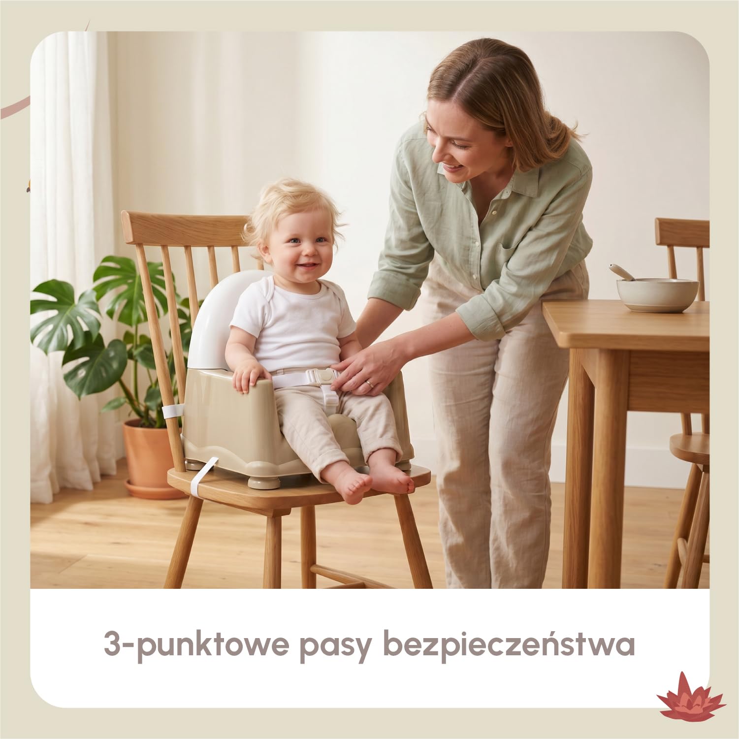 Tiny Love Wielofunkcyjne Siedzisko Podwyższające 2w1, Beżowy, Boho Chic