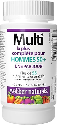 Miniatura 2 de Webber Naturals Más de 50 cápsulas vegetarianas más completas para hombres, 90 cápsulas vegetarianas