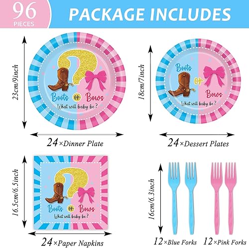 Miniatura 72 de 96 piezas de suministros de fiesta de cumpleaños florales de cumpleaños, platos de papel, servilletas, flores de oro rosa, decoraciones de fiesta