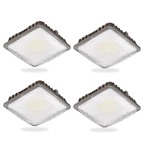 LED Canopy Light 60W, 9000LM LED Canopy Lights Outdoor, 5000K
