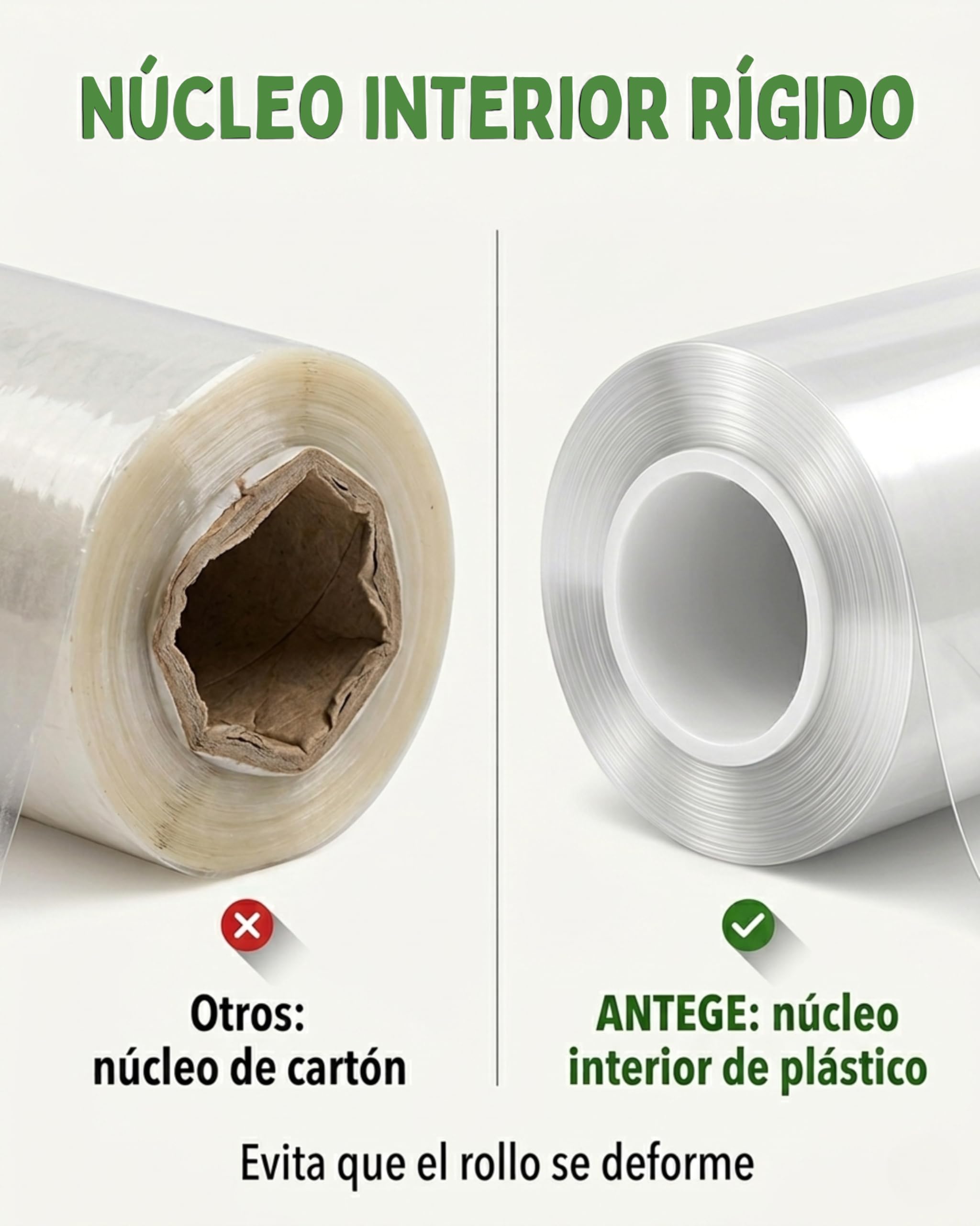 Protector Sofa Gatos Arañazos 40cm x 5m - Plastico Adhesivo Antiarañazos para Sofa y Puertas, Protector Transparente para Gatos y Perros, Fácil de Instalar