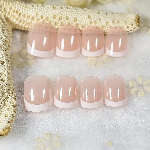 Miniatura 15 de Uñas postizas a presión de longitud media, uñas postizas marrones, cobertura completa, uñas postizas cortas, uñas postizas, uñas postizas diarias