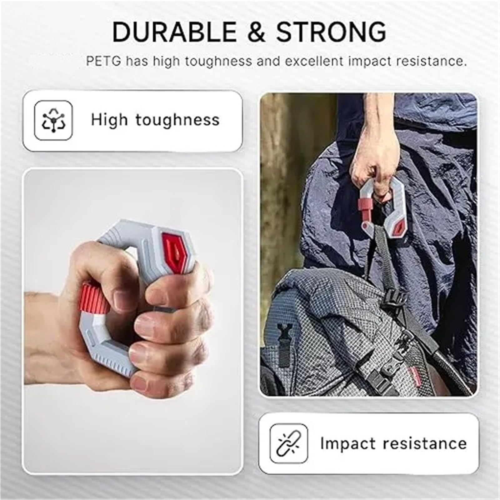 Compatible For Impresora 3D Filamento PETG De 1,75 Mm, Paquete De 4, Material Resistente A La Temperatura De Alta Resistencia De 4 Kg, Suministros De Impresión 3D Premium Blanco Inodoro