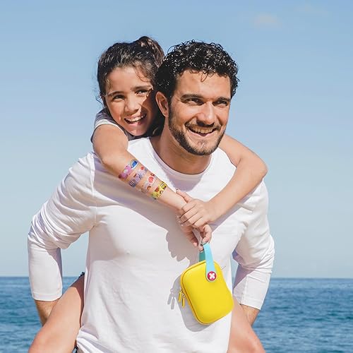 Miniatura 7 de Mini botiquín de primeros auxilios, 113 unidades, resistente al agua, duro, para niños, pequeño, lindo estuche para automóvil, hogar, tamaño de