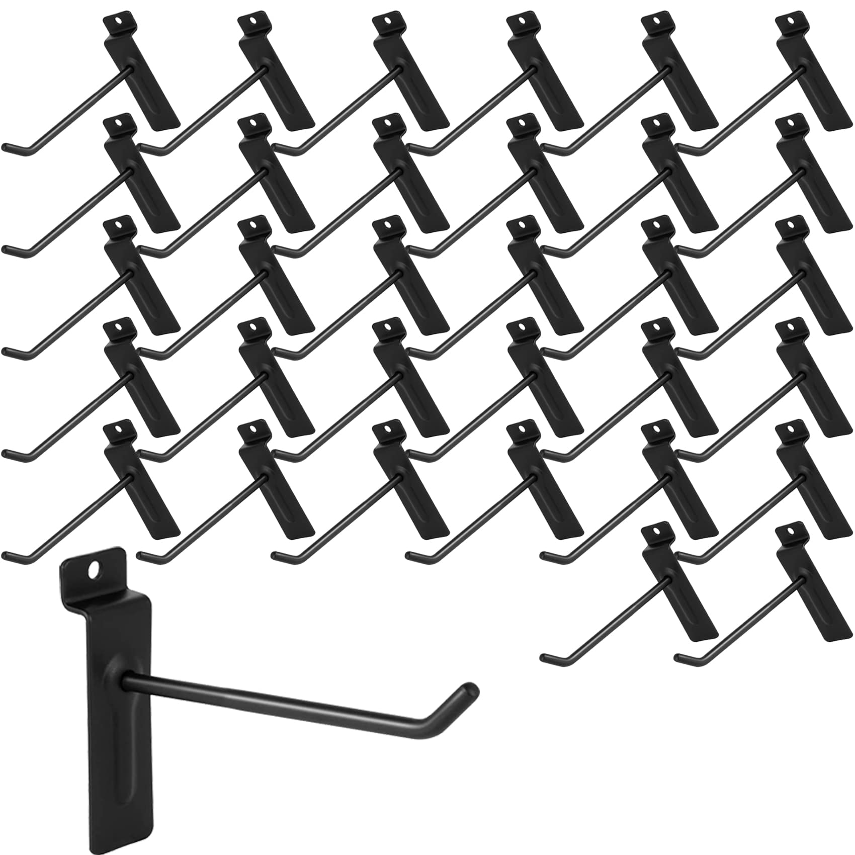 Buy 32PCS Slatwall Hooks 4 Inch Slatwall Accessories Slatwall Panel