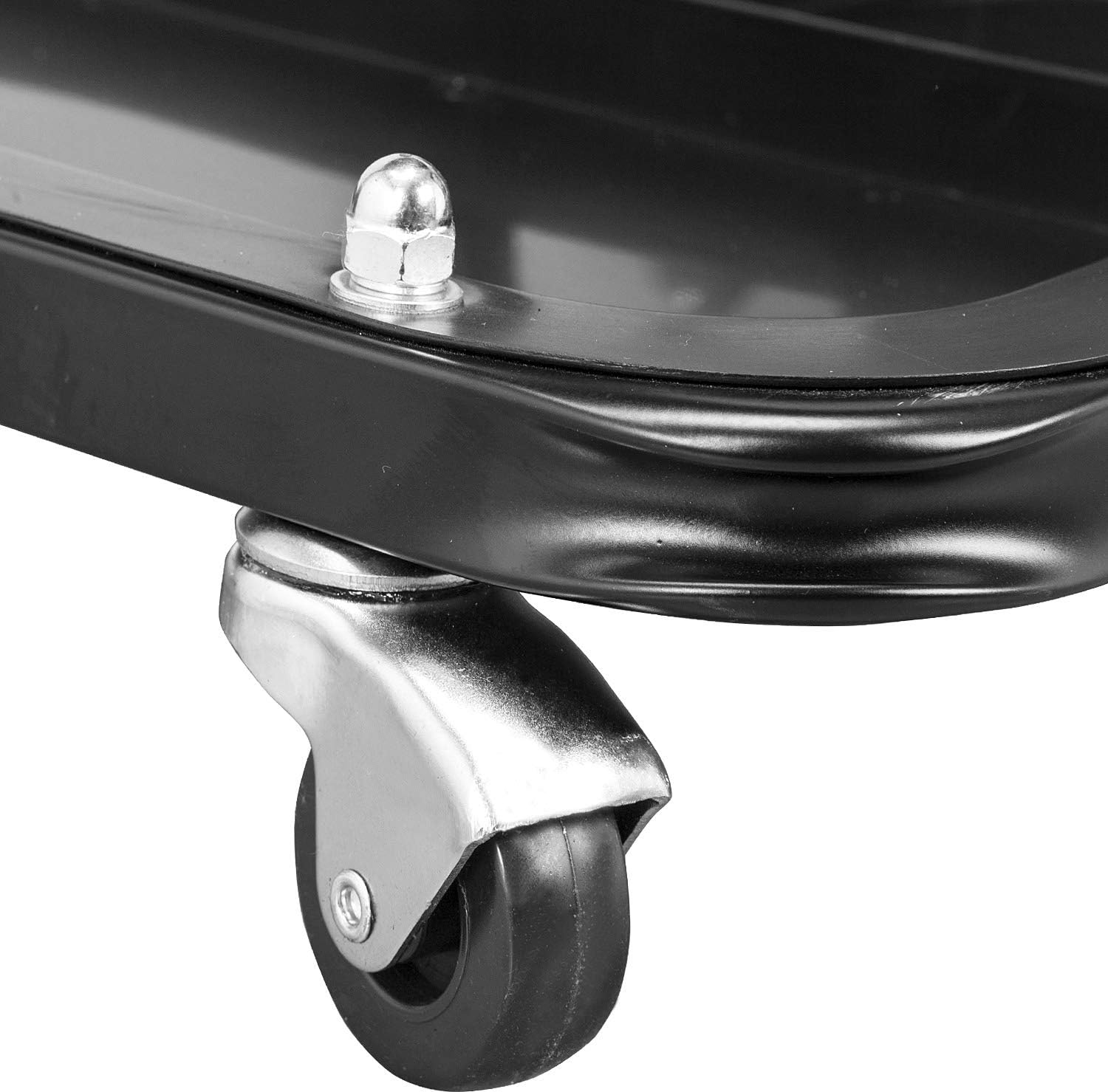 Torin ATR6300B Rolling Creeper Garage/Shop Seat: Padded Mechanic Stool with Tool Tray Storage, Black : Automotive