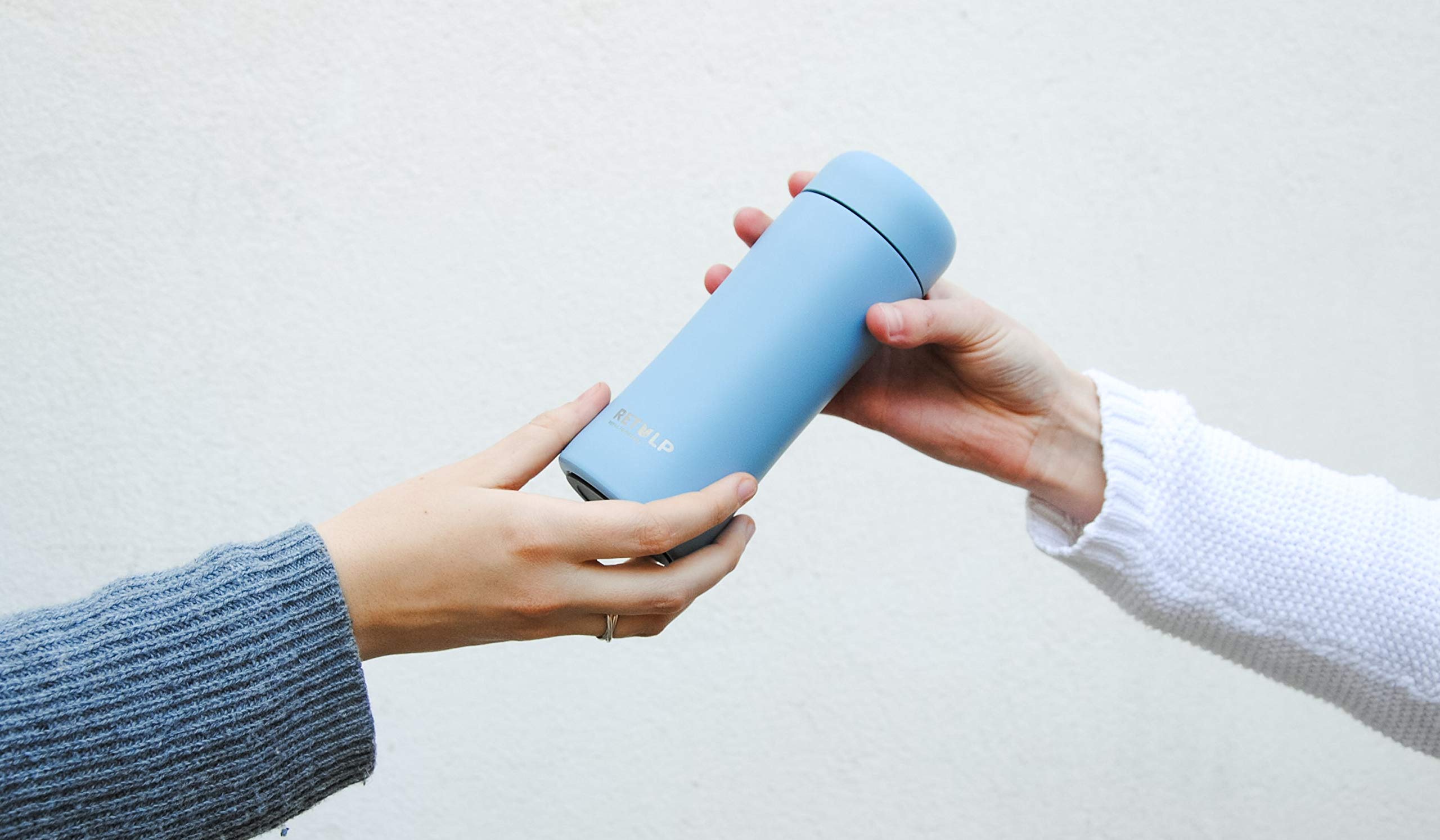 Retulp simply modern Tumbler, Thermos Teetasse, Ocean Blue, Edelstahl, 300 ml