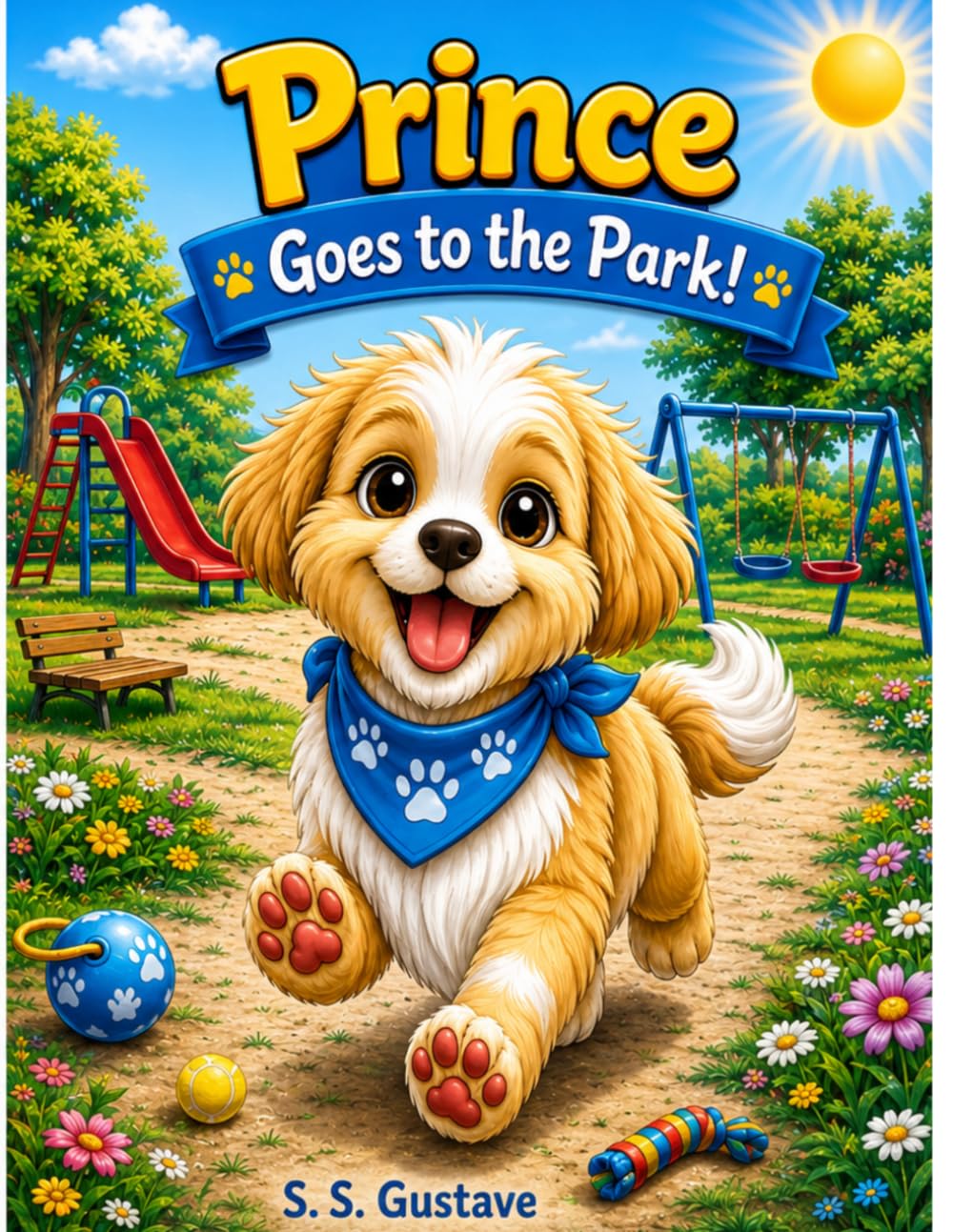 Prince Goes to the Park!: A Fun Learning and Coloring Adventure