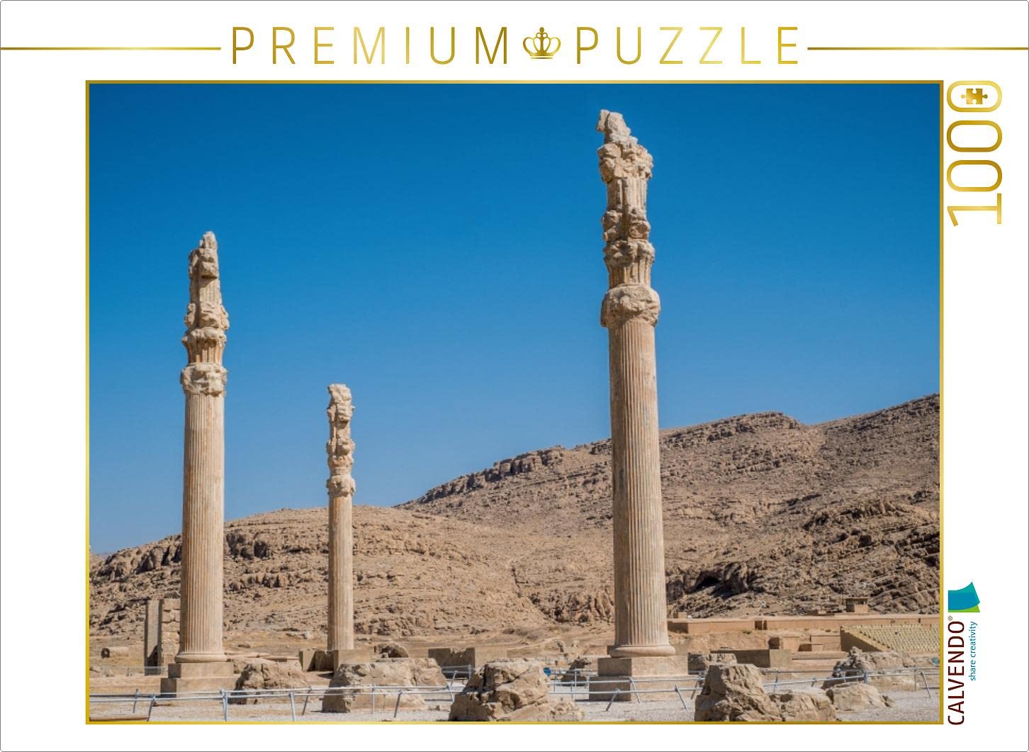 CALVENDO Puzzle Apadana - Audience Square 1000 Pieces 64 x 48 cm from Thomas Leonhardy