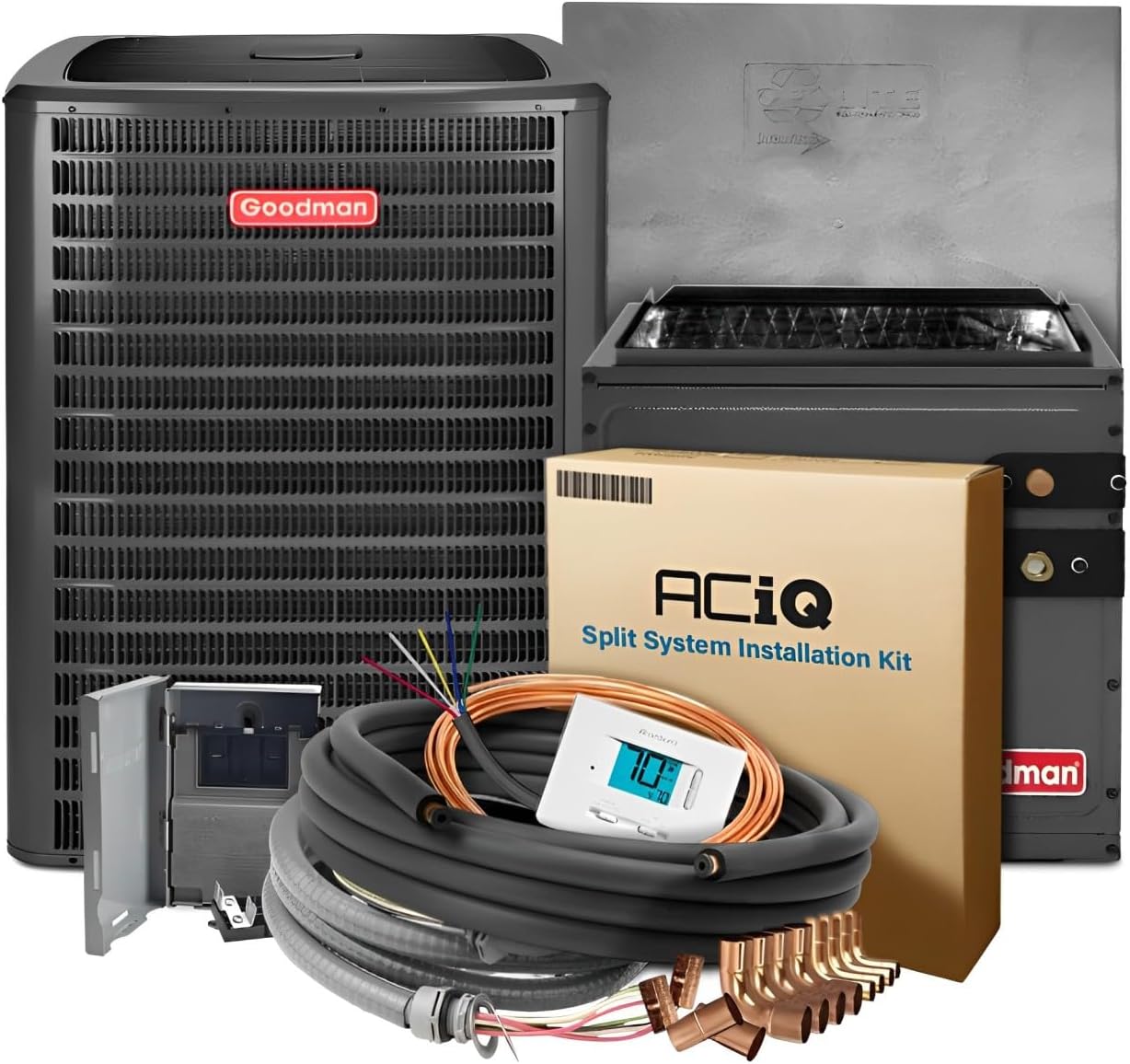 Goodman 14.3 SEER2 2 Ton Single Stage Air Conditioner