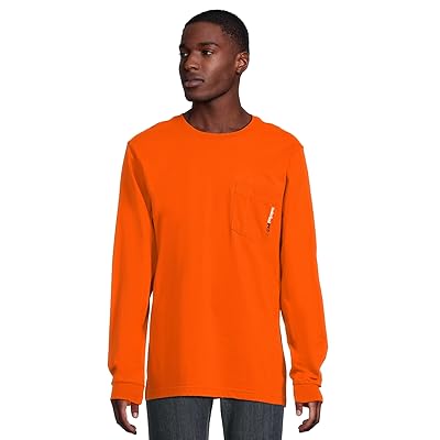 Timberland PRO FR Cotton Core Long Sleeve Pocket T Shirt Men