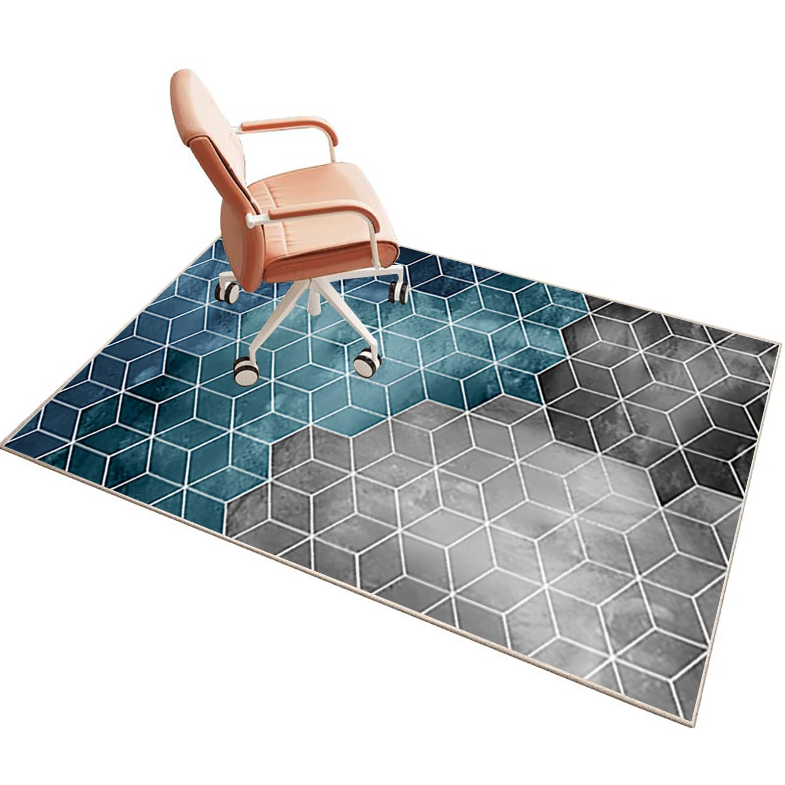 Office Chair Mat for Carpet - Heavy Duty Gaming Chair Mat, 160 x 190 cm, Protects Carpeted & Hardwood Floors
