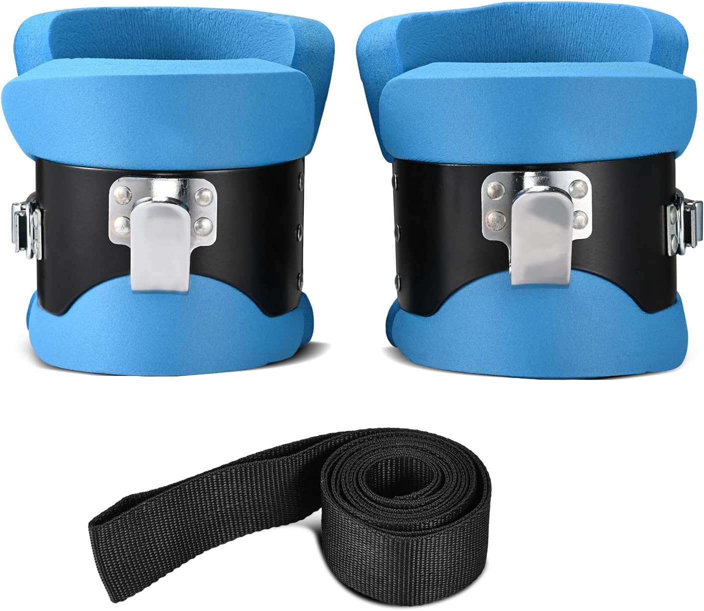 Anti Gravity Inversion Hang Up Boots Inversion Boots Gravity Compression Relief Exercise Recovery with 2 Meter high Intensity Band