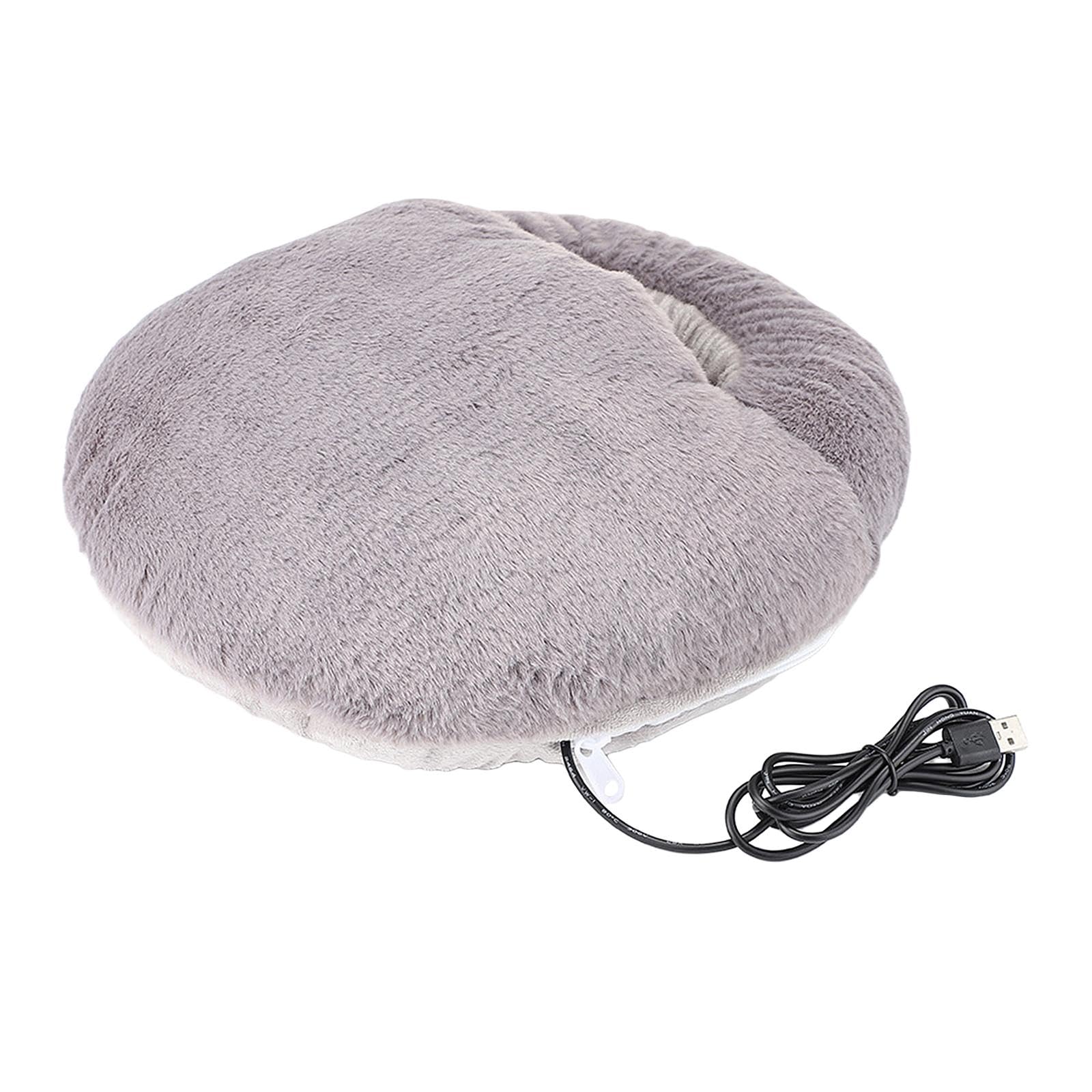 JAZZY PEARLS® Electric Foot Warmer Plush Keep Warm Portable USB Quick Heating Pad for Feet-Sporting Goods-Winter Sports-Accessories-Hand & Foot Warmers-1 Electric Foot Warmer-image-45