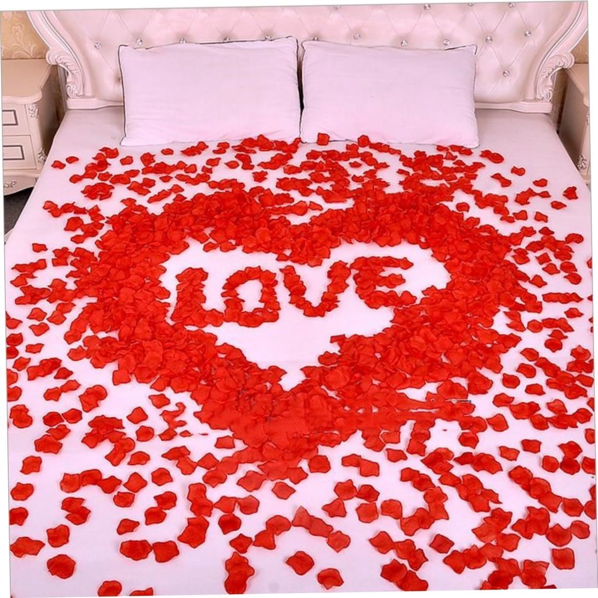 Dried Rose Petals for Bath and Foot Soak Natural Flower Petals for Wedding Confetti Craft Supplies Relaxing Floral Bath Additive Multi-Purpose Decoration