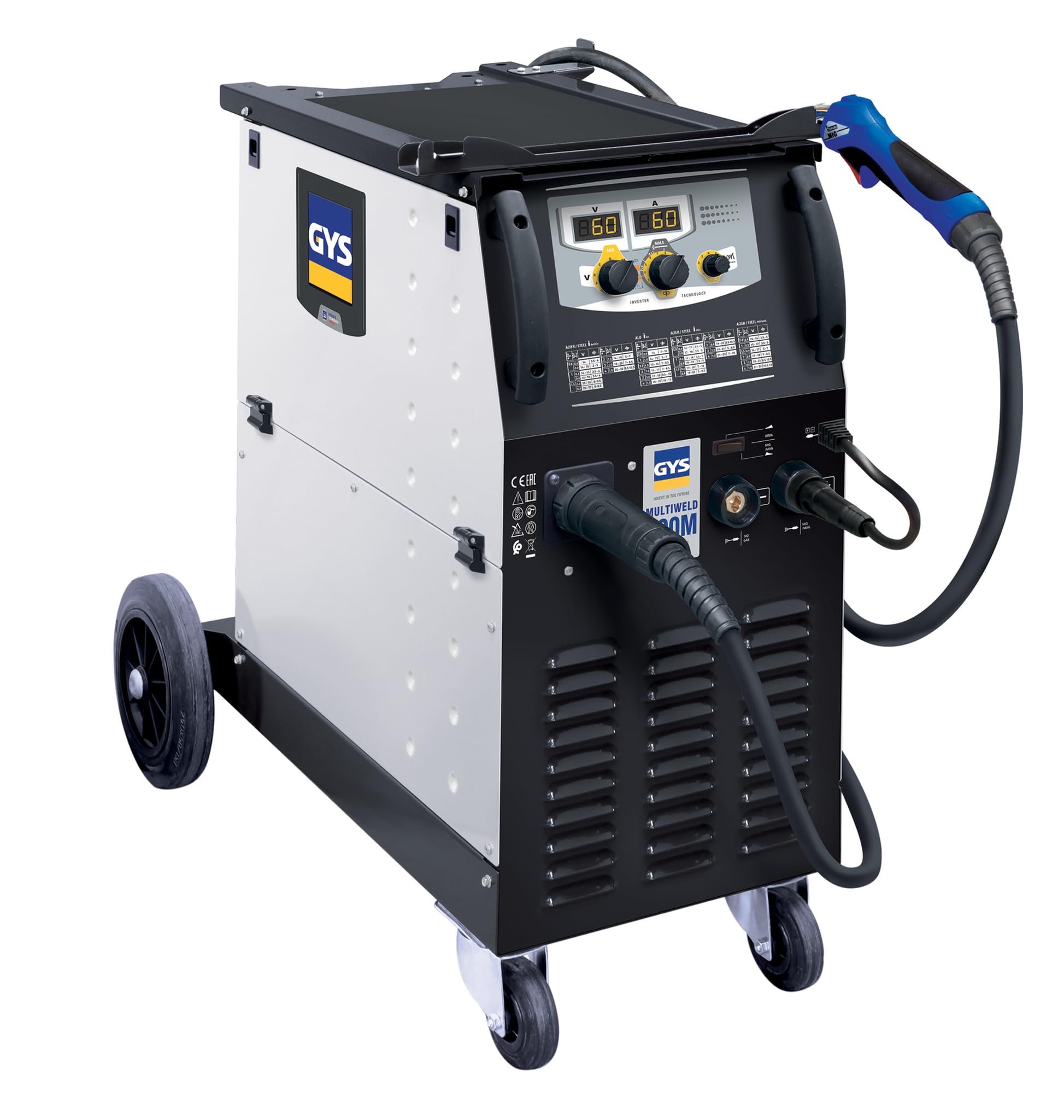 POSTE A SOUDER MULTIWELD 200M AVEC ACCESSOIRES GYS - 066595
