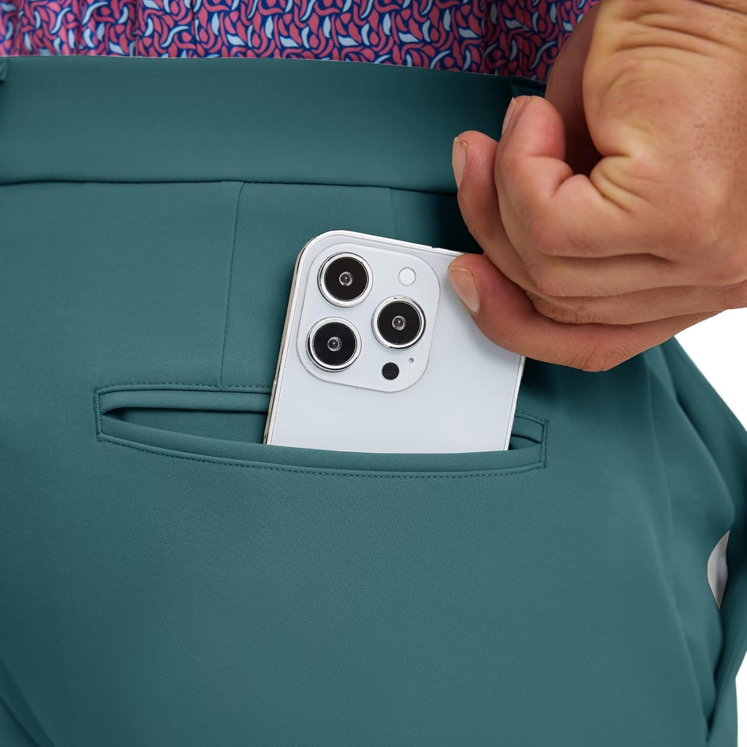 M MAELREG Men's Golf Pants Quick Dry Lightweight 30/32/34 Stretch Work Dress Casual Trousers with 4 Pockets Golf Pants Men - Image 5