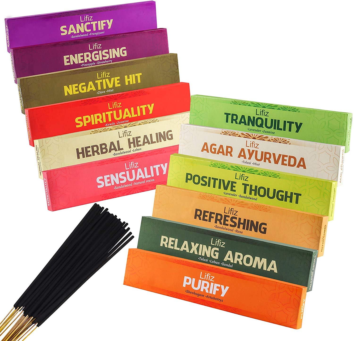 Livzing Natural Incense Sticks Agarbatti for Home Freshness Refreshing Fragrance for Pooja, Stress Relief, Meditation Energising Handmade Gift - (Pack of 12) (B08CH7M9J1) Amazon Price History, Amazon Price Tracker