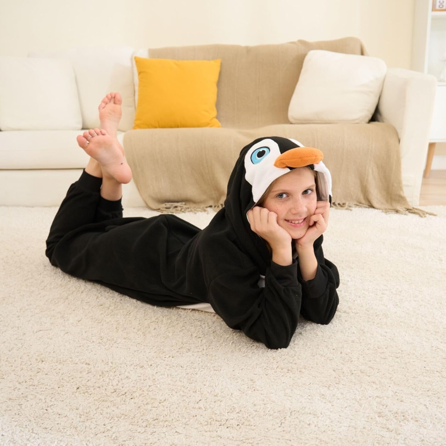 Unisex Kids Onesie Animal Cosplay Costume Pajamas Halloween Christmas Cartoon Sleepwear Children Jumpsuit - Image 5