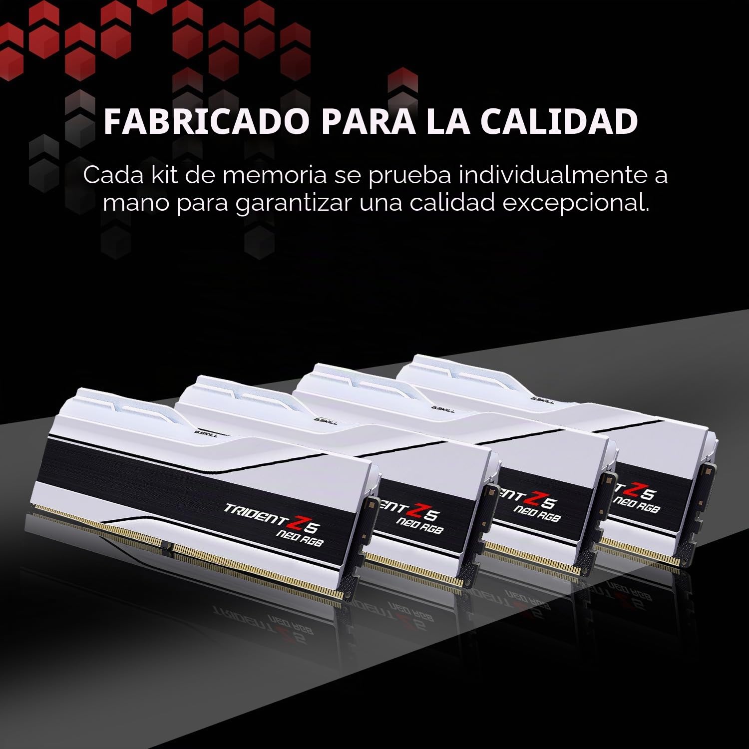 G.skill Trident Z Neo F5-6000j3036g32gx2-Tz5nrw Memoria 64 Gb 2 X 32 Gb Ddr5 288-Pin Dimm (64gb[32gbx2]g.skill Trident Tz5 Neo Rgb Pc5 6000mhz Cl30 K