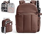 BAGSMART Puffy Camera Backpack, Camera Bags for Photographers, DSLR/SLR Mirrorless Photography Camera Case