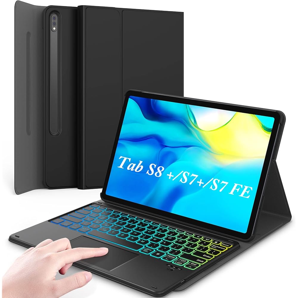 10/mo Finance GreenLaw Galaxy Tab S8 Plus/ S7 FE/ S7 Plus Keyboard