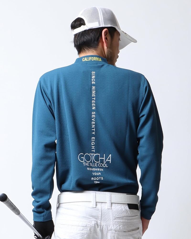 Amazon.co.jp: [ガッチャ ゴルフ] 抗菌防臭 膨れ ジャカード