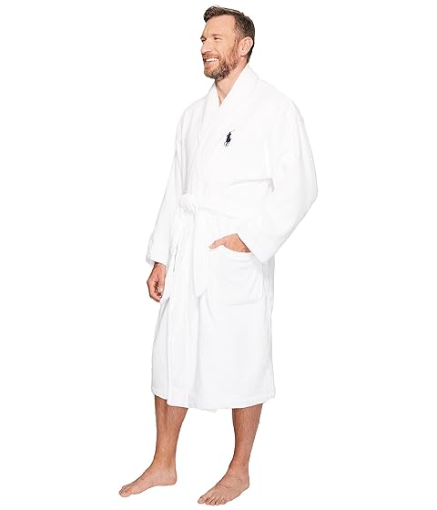 polo terry cloth robe