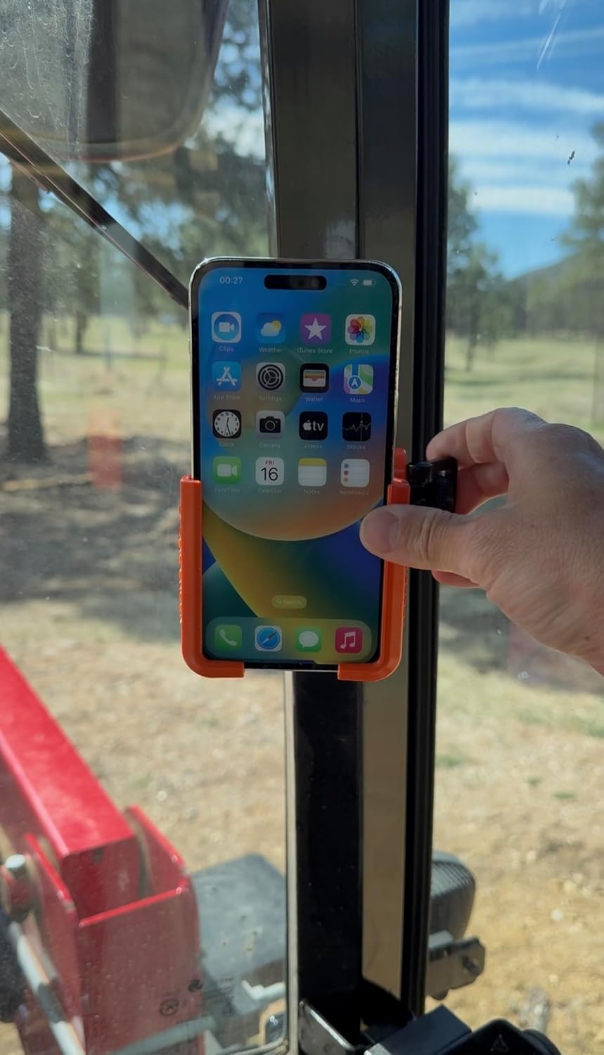 Caddie Buddy Magnetic Phone Mount for Tractors, Golf Carts and More