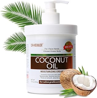 Luvee Loción de aceite de coco 18.6 fl oz – C...