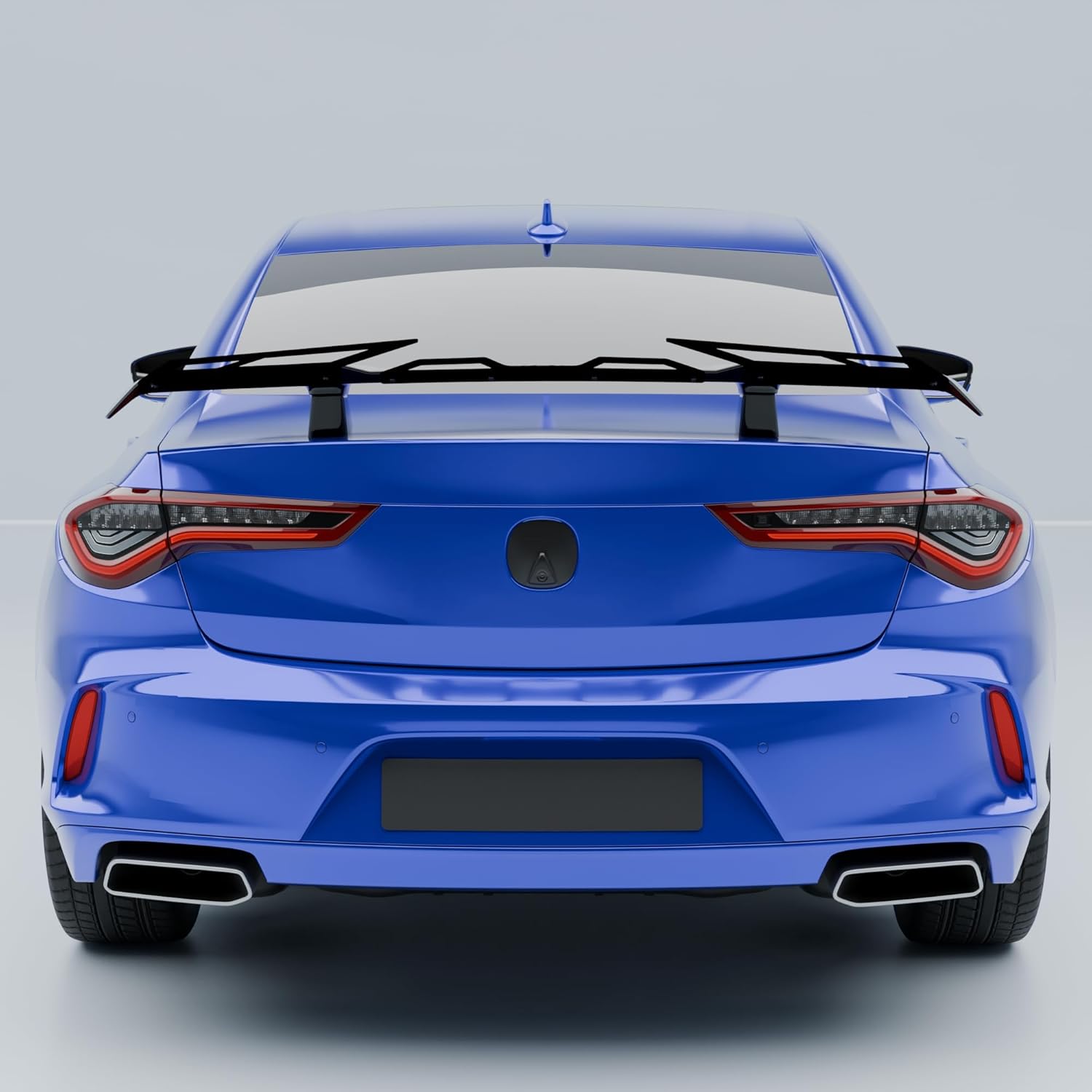 Rear Trunk Spoiler Wing Compatible with Acura TLX TL TSX ILX Integra RLX Accessories JDM GT PSM Duckbill Aleron Spoiler Painted Gloss Black