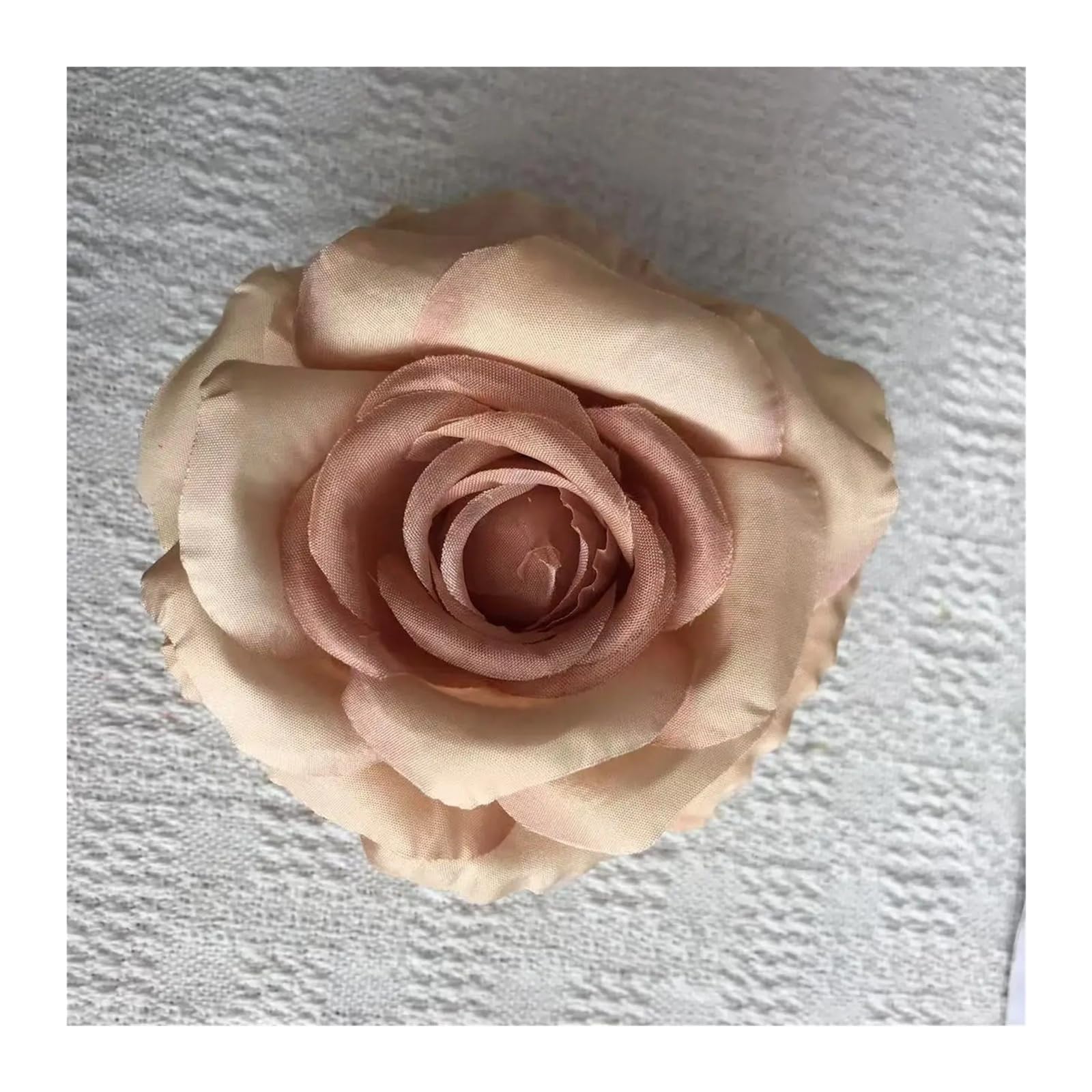 CVEVSFG Simulation Rose Flower Head 11cm DIY Handmade Handicrafts Garland Decoration Hairpin Drama Headdress Fake(8 color)